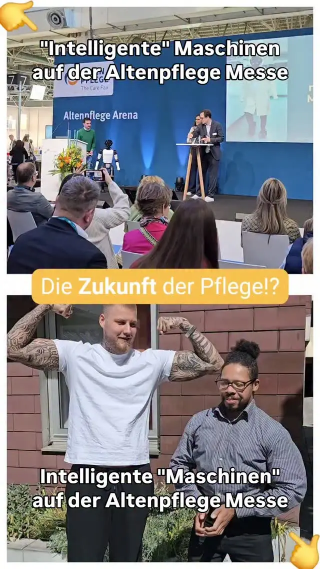 Technische Innovationen werden die Zukunft der Pflege stetig bereichern — doch unsere größte Stärke sind unsere Auszubildenden. 💪
Mit Herz, Verstand und Leidenschaft für die Zukunft der Pflege! 🫶

#pflege #bizepspflege #zukunft #maschinen #ausbildung