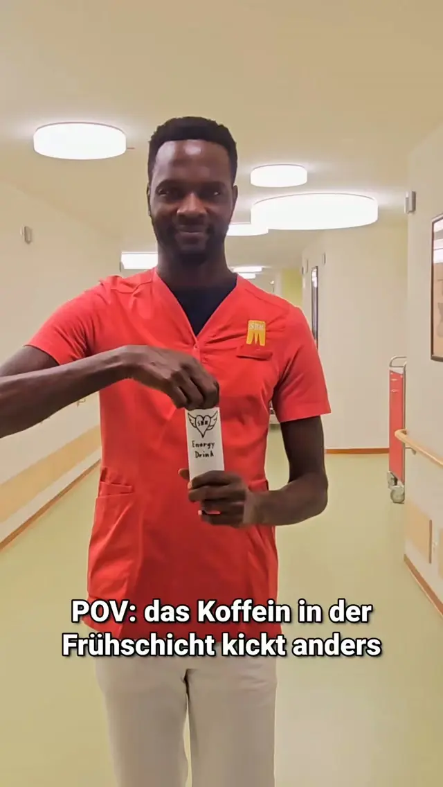 🙂‍↔️ Energydrink vor der Mittagspause? 🤔

Vielen Dank @maysamyarparvar für die Kamera!

#pflegehumor #Pflegefachkraft #ausbildung #altenheim #insta360